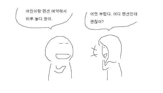 모텔과 팬션의 가장 큰 차이